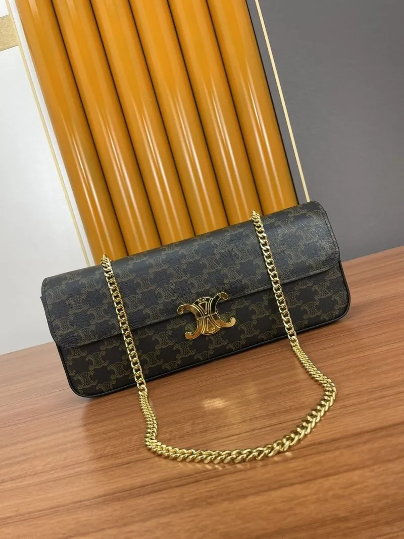 Celine Monogram Chain Satchel Bag 616