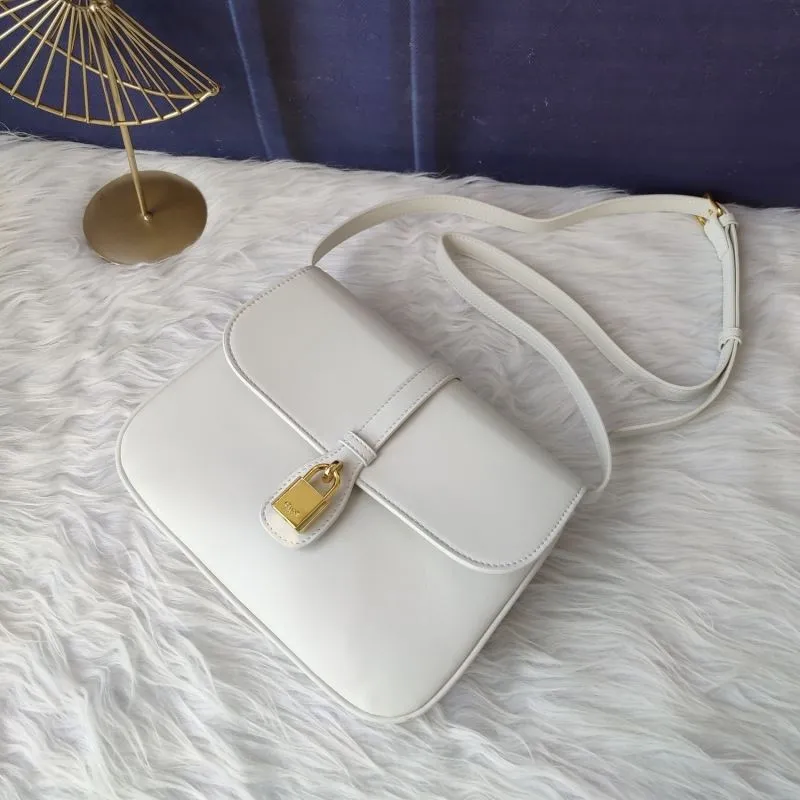 Alternative view of Celine White Satchel Bag 617