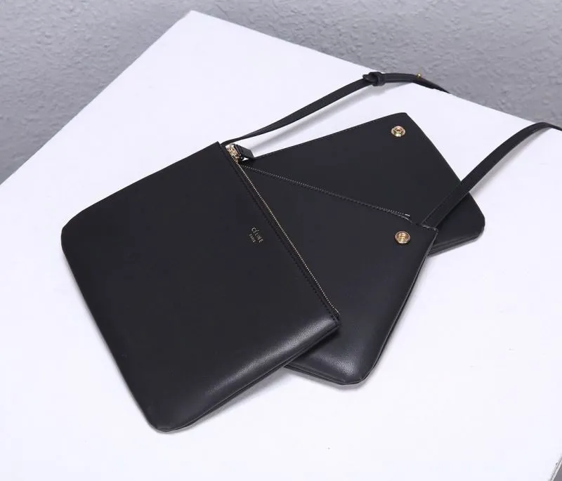 Celine Black Crossbody Satchel Bag - Image 7