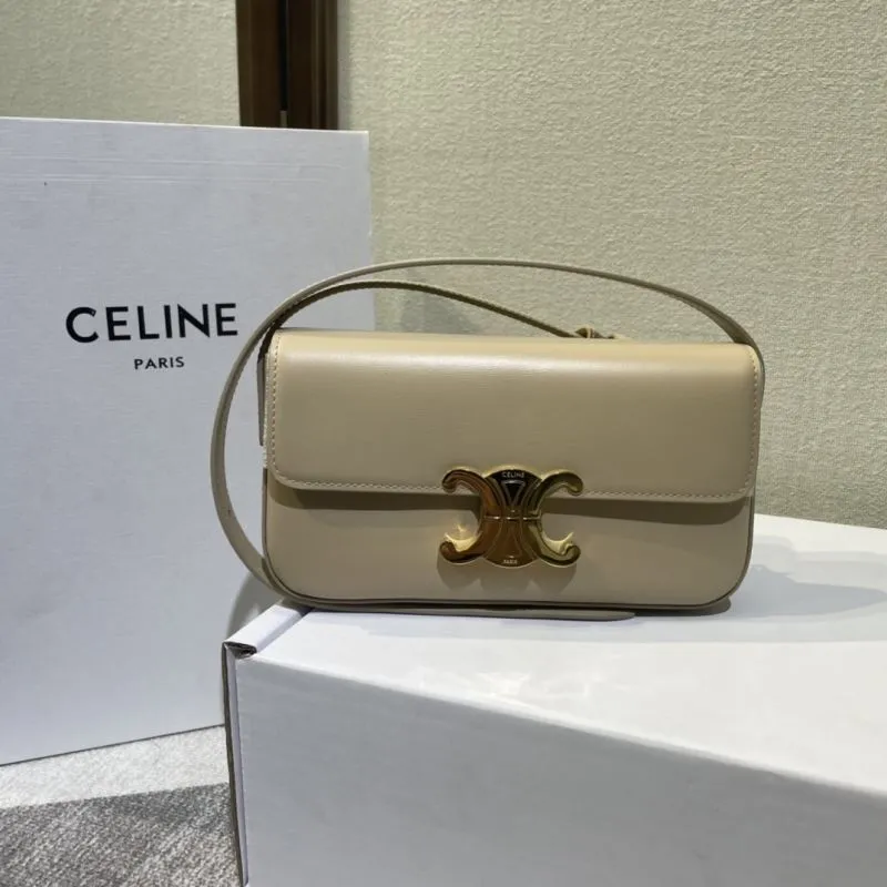 Celine Beige Satchel Bag 624