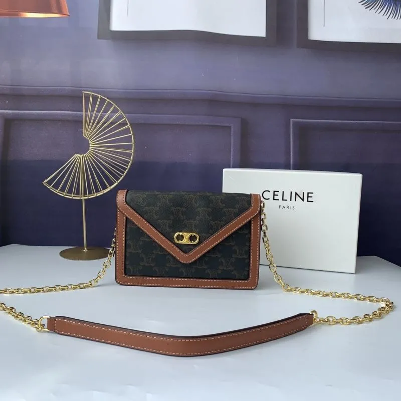Celine Monogram Crossbody Satchel Bag 630
