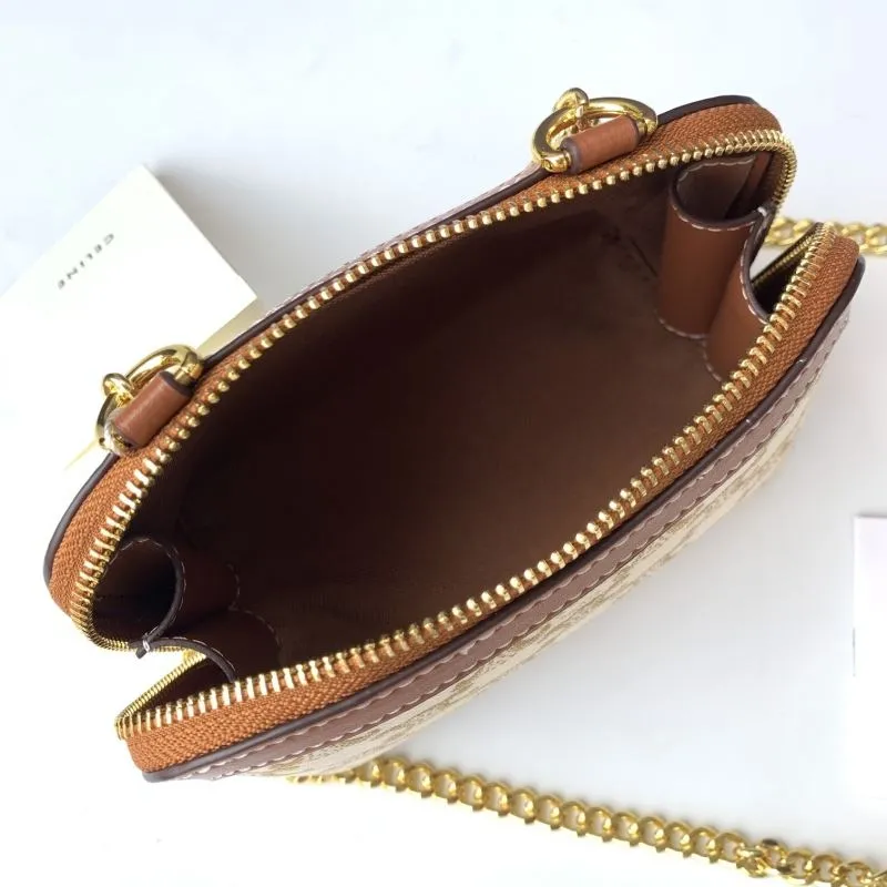 Celine C10E382 Beige Crossbody Bag - Image 8
