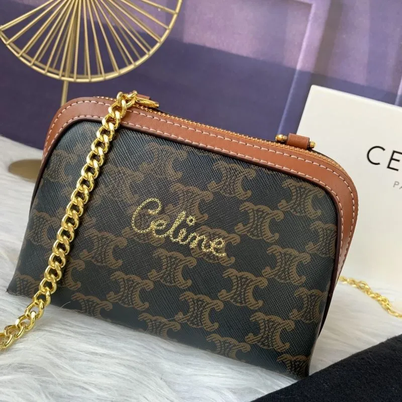 Alternative view of Celine C10E382 Monogram Crossbody Bag