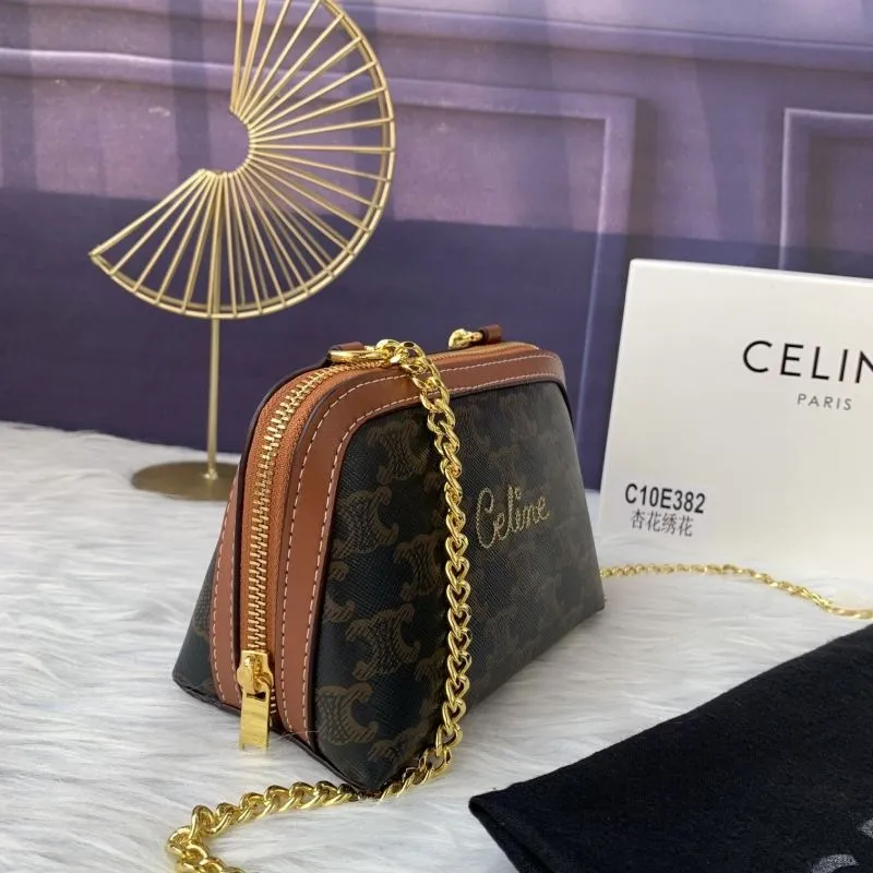 Celine C10E382 Monogram Crossbody Bag - Image 3