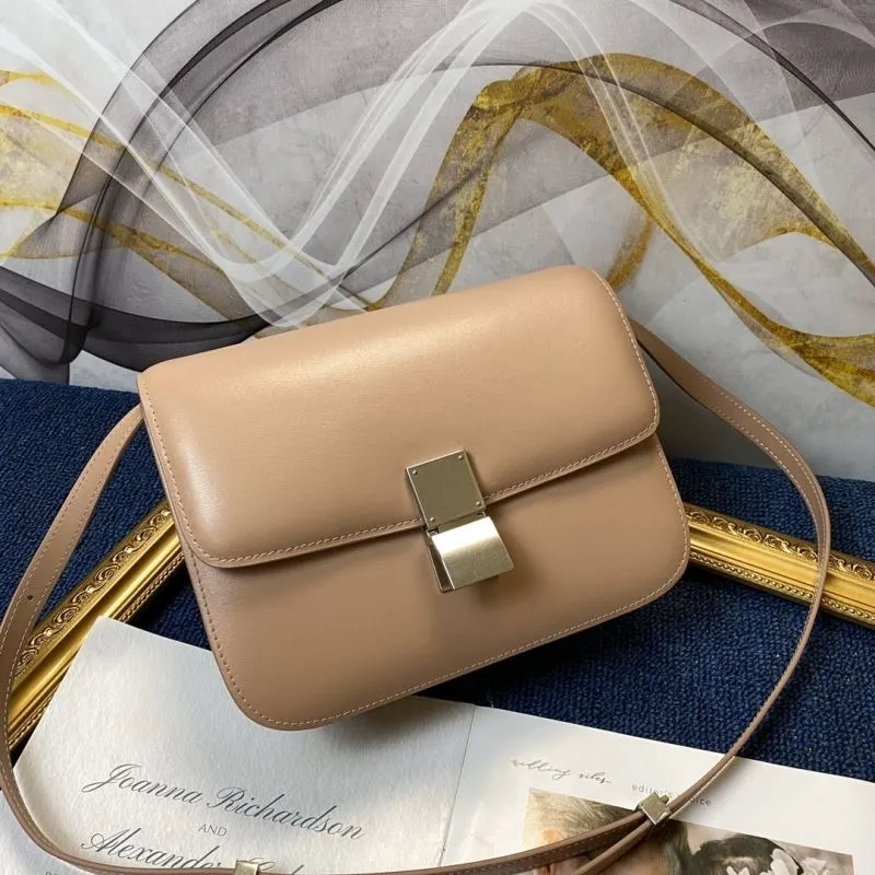 Celine Beige Satchel Bag 643