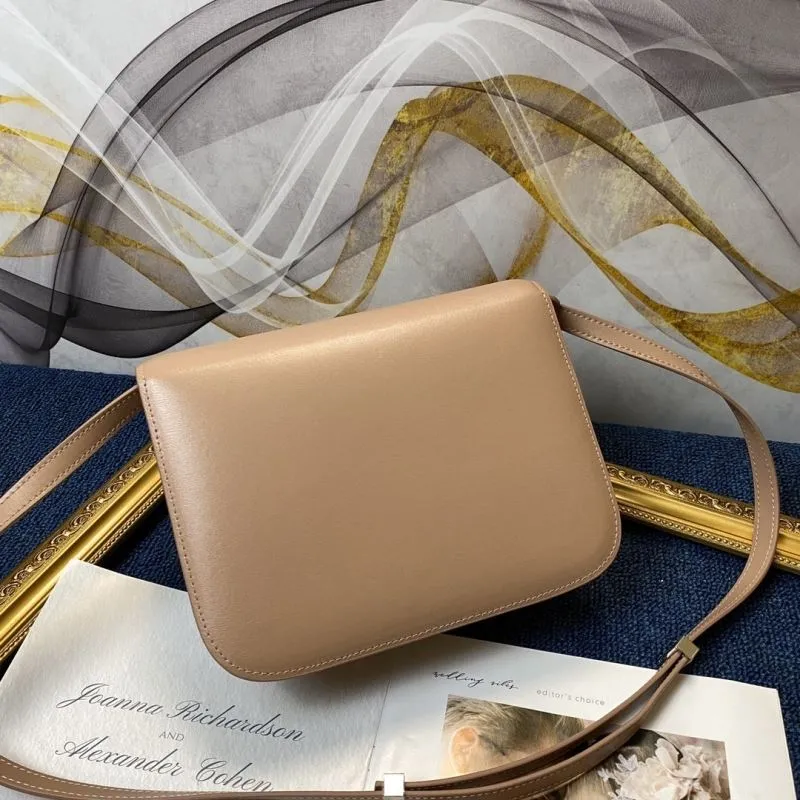 Celine Beige Satchel Bag 643 - Image 3