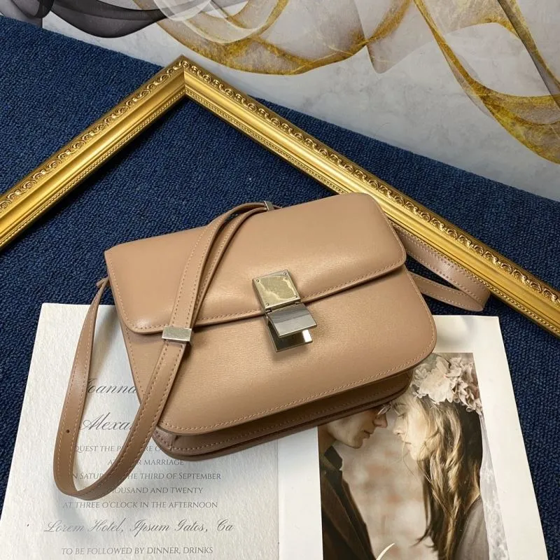 Celine Beige Satchel Bag 643 - Image 4