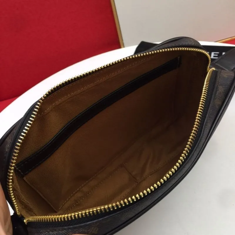 Celine Dark Brown Monogram Crossbody Bag 555 - Image 8