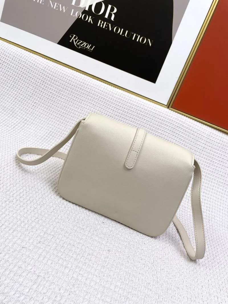 Alternative view of Celine Cream Satchel Crossbody Bag 648