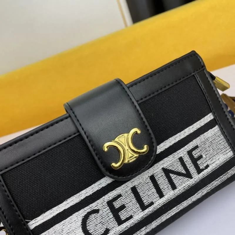 Celine Black Crossbody Bag 664 - Image 3