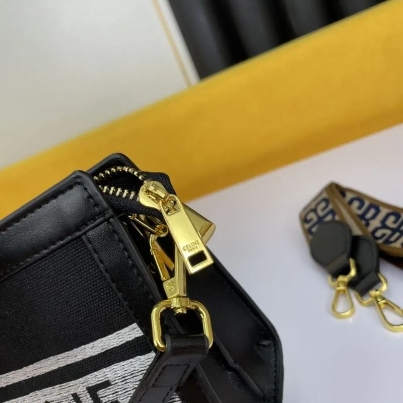 Celine Black Crossbody Bag 664 - Image 8