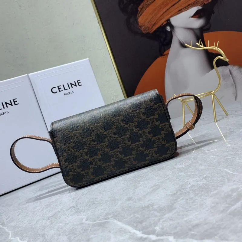 Celine Monogram Satchel Bag 20-10-4cm - Image 3
