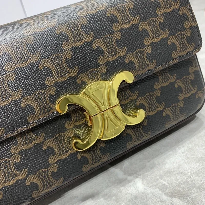 Celine Monogram Satchel Bag 20-10-4cm - Image 4