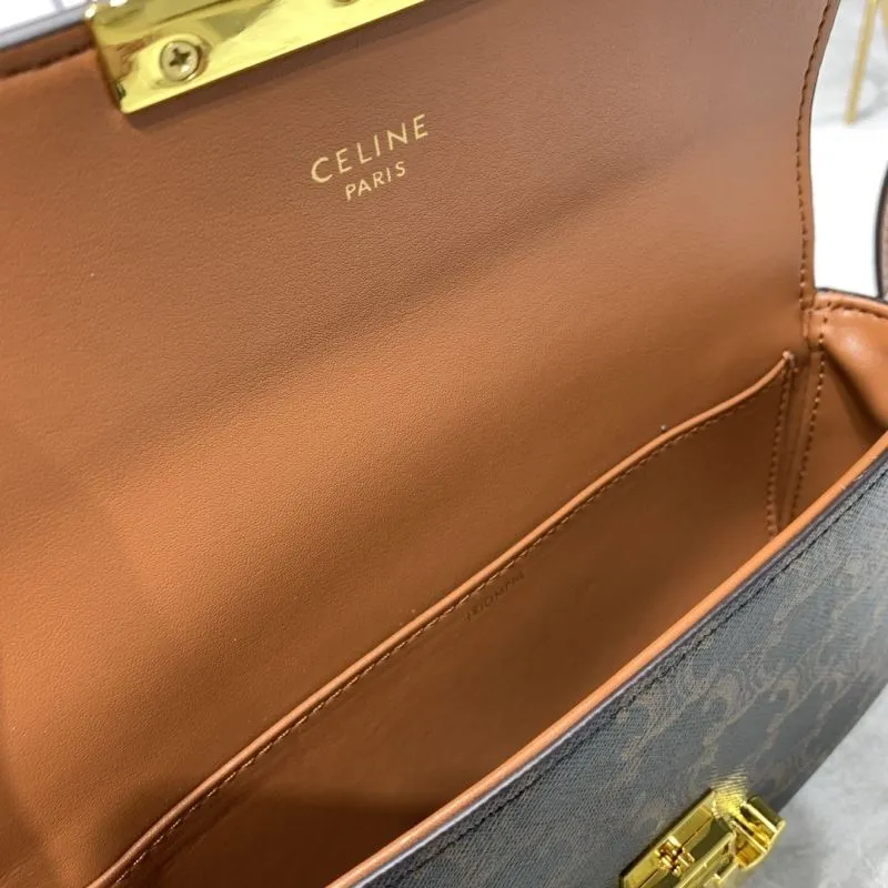 Celine Monogram Satchel Bag 20-10-4cm - Image 8