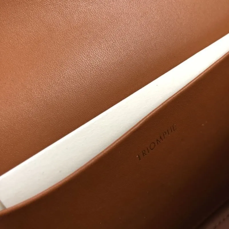 Celine 20cm White Gold Satchel Bag Style 1916 - Image 9
