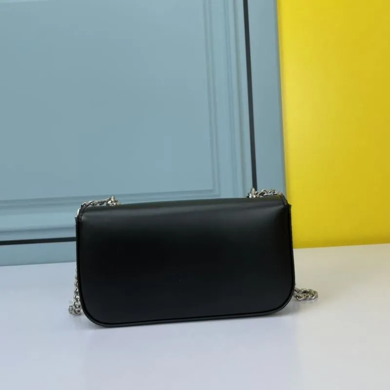 Celine Black Chain Satchel Bag 696 - Image 3