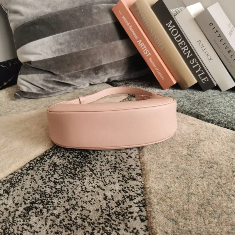Celine Pink Leather Shoulder Bag - Image 4