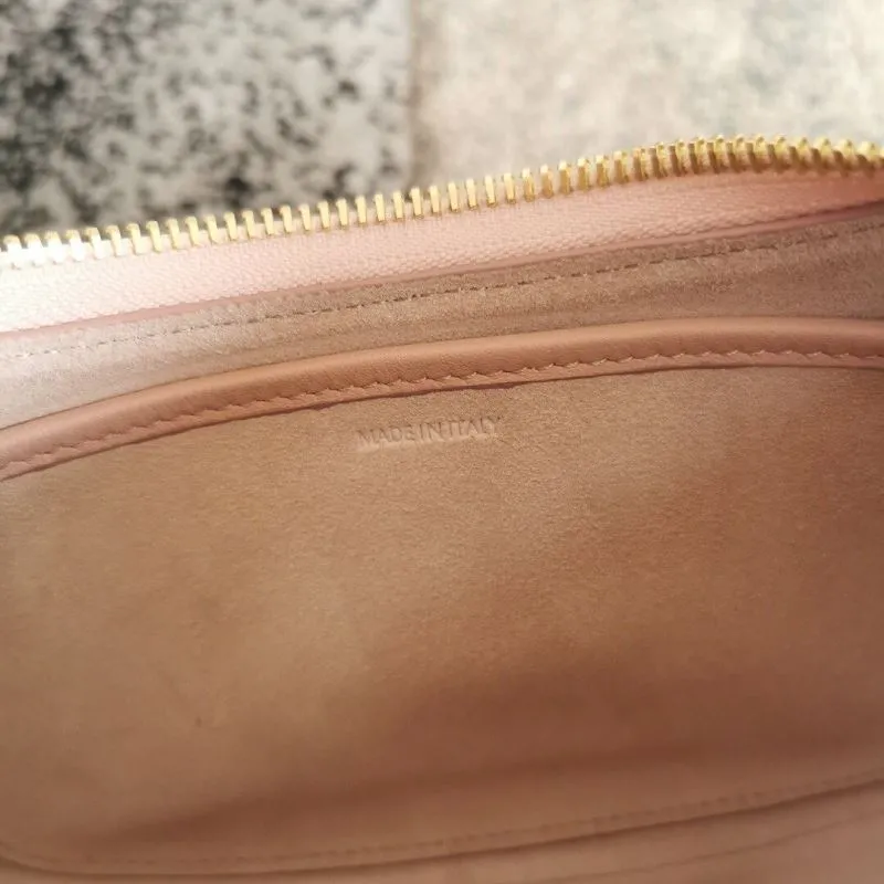 Celine Pink Leather Shoulder Bag - Image 9