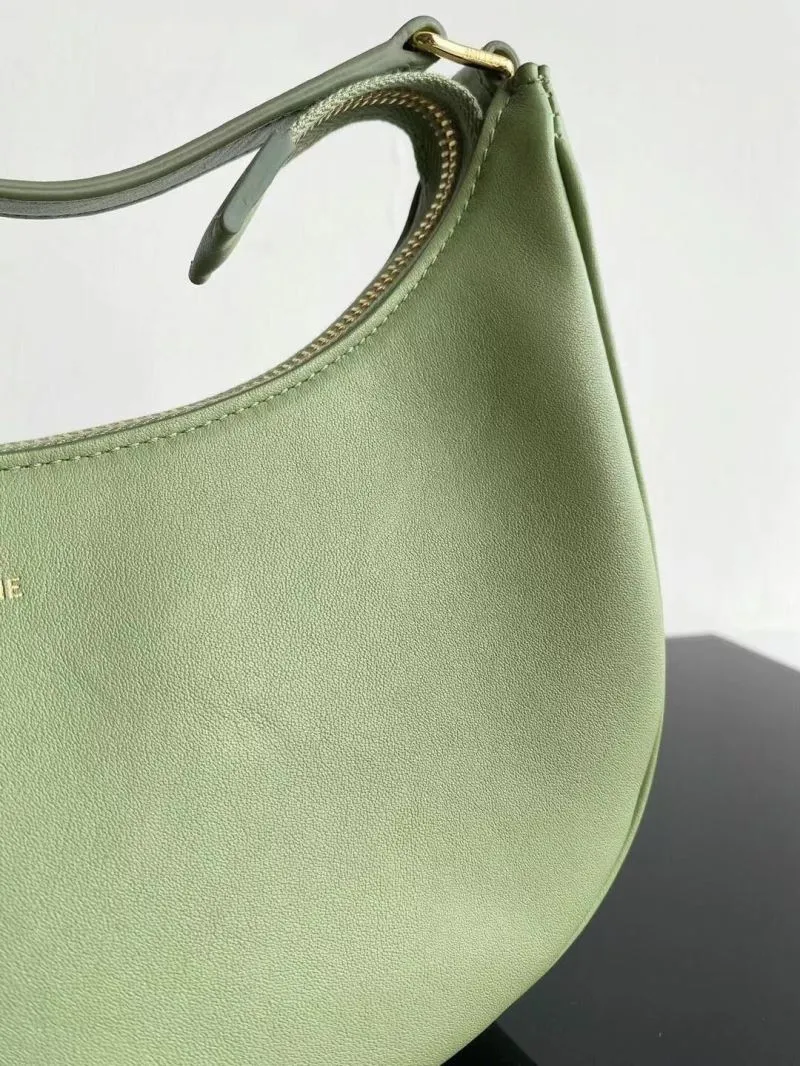 Alternative view of Celine Sage Green Shoulder Bag