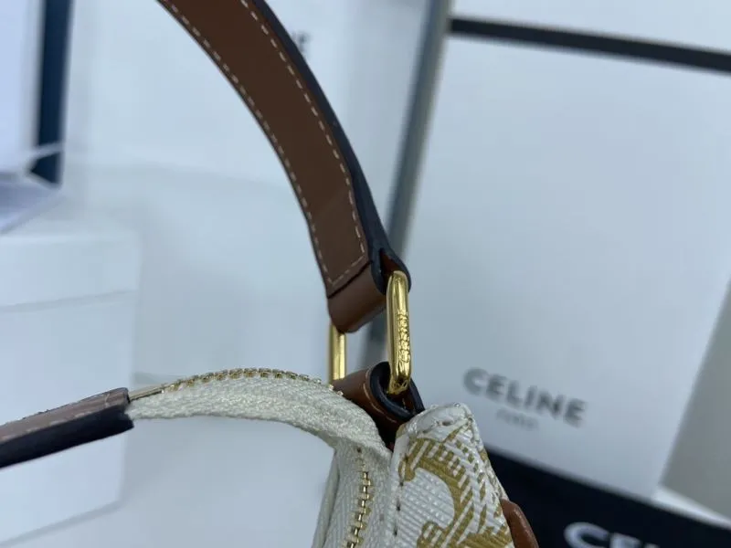 Celine White Monogram Shoulder Bag 40 - Image 3