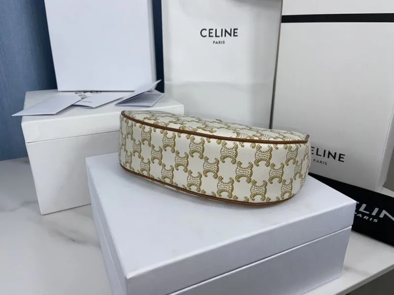Celine White Monogram Shoulder Bag 40 - Image 7