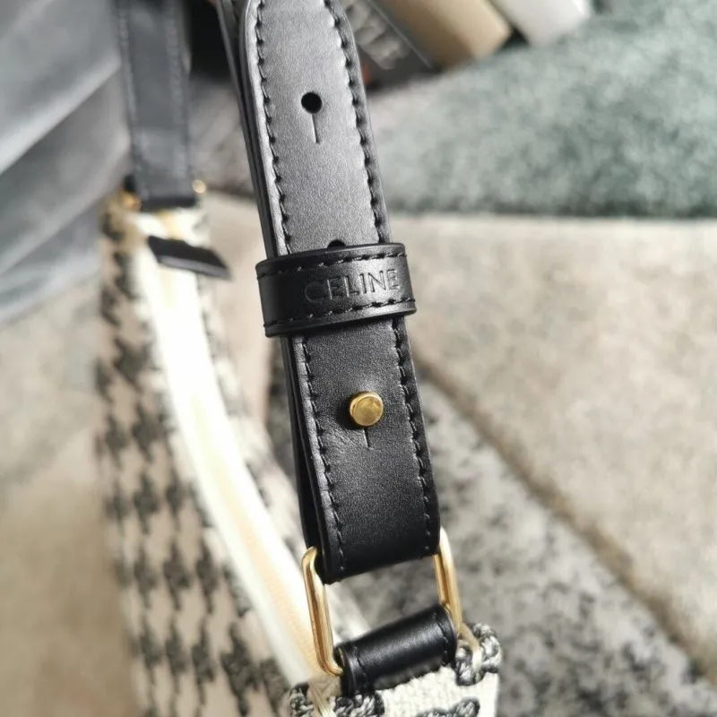 Celine White Monogram Shoulder Bag - Image 9