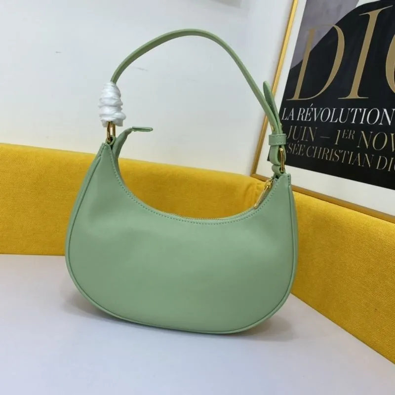 Celine Mint Green Hobo Shoulder Bag - Image 3