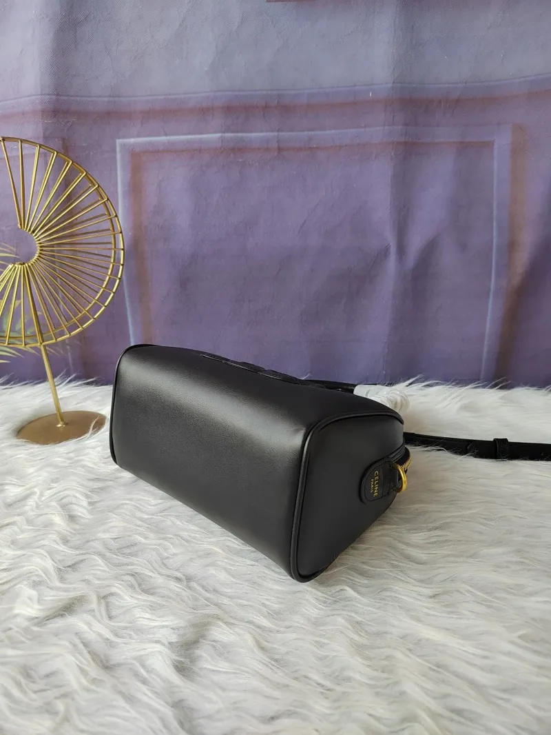 Celine Black Top Handle Bag 19 - Image 4