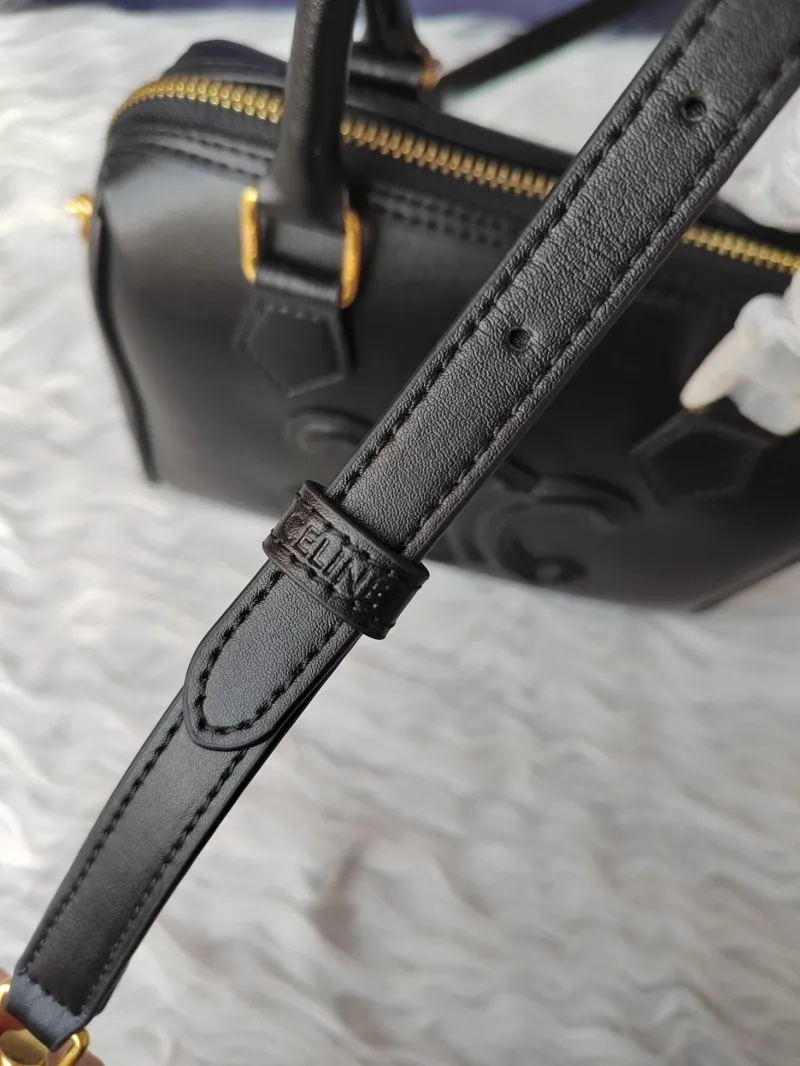 Celine Black Top Handle Bag 19 - Image 6