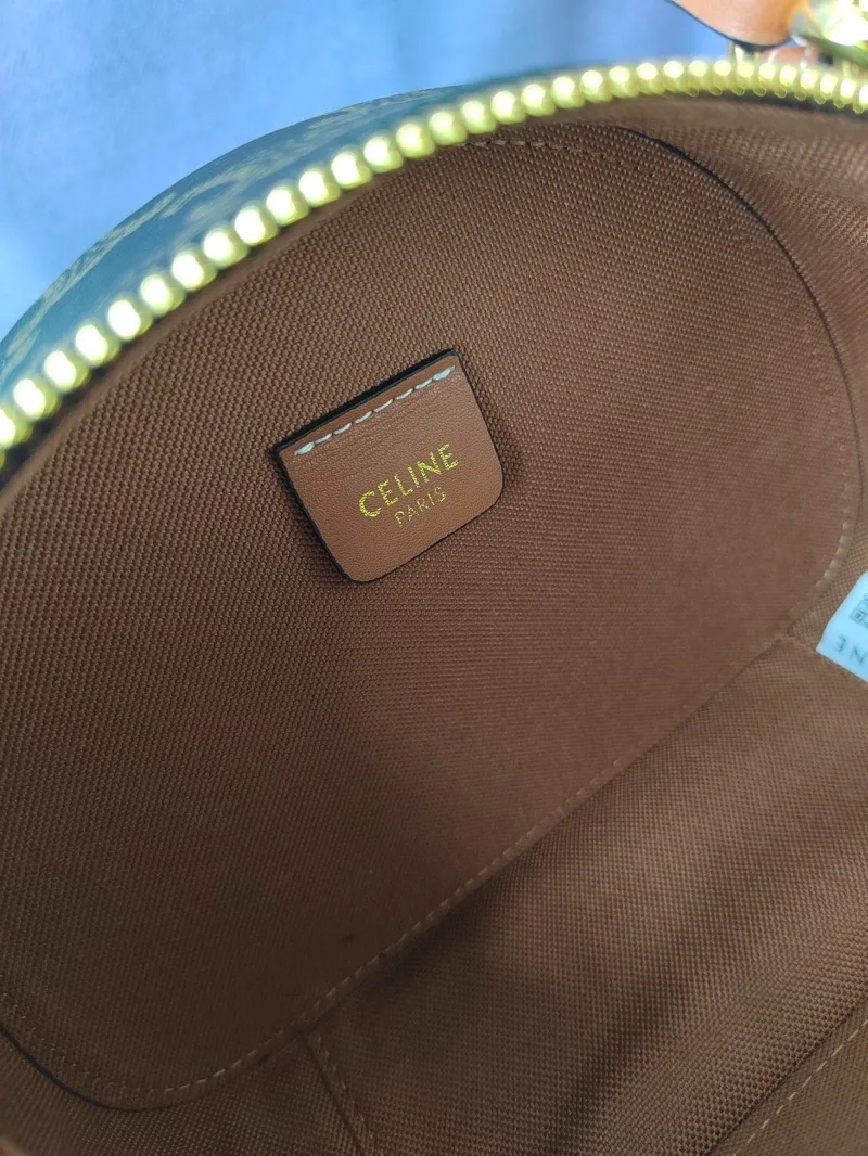 Celine Monogram Top Handle Crossbody Bag C10K642 - Image 8