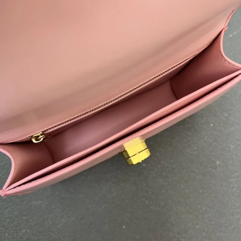Celine Pink Top Handle Bag 6646SQ - Image 10