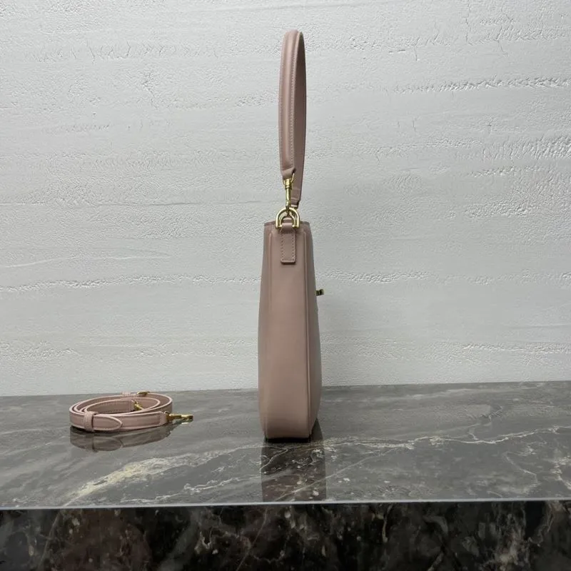 Celine Light Pink Top Handle Shoulder Bag 66 - Image 3