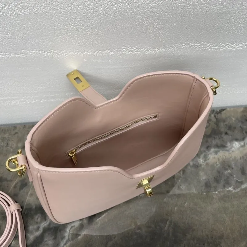 Celine Light Pink Top Handle Shoulder Bag 66 - Image 9