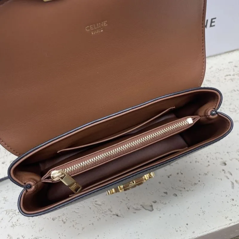 Celine Monogram Top Handle Crossbody Bag - Image 8