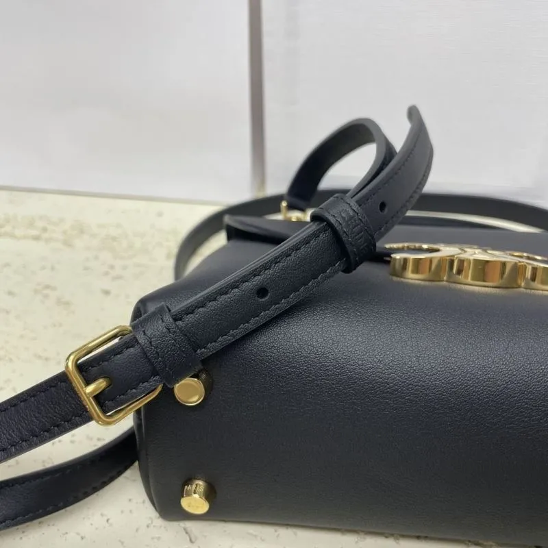 Celine Black Top Handle Crossbody Bag - Image 6