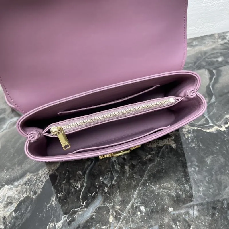 Celine Mauve Top Handle Crossbody Bag 74 - Image 9