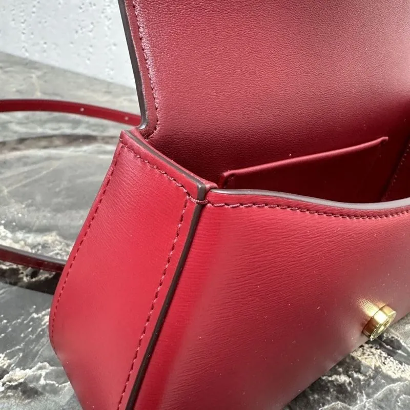 Celine Red Top Handle Crossbody Bag 82 - Image 9