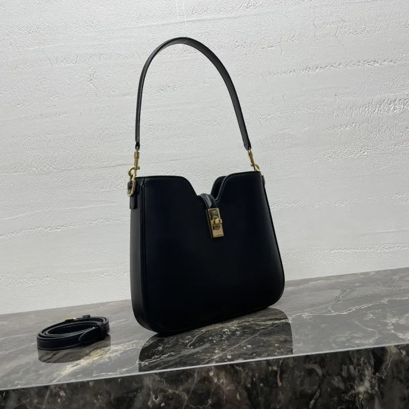 Alternative view of Celine Black Top Handle Shoulder Bag SKU 83
