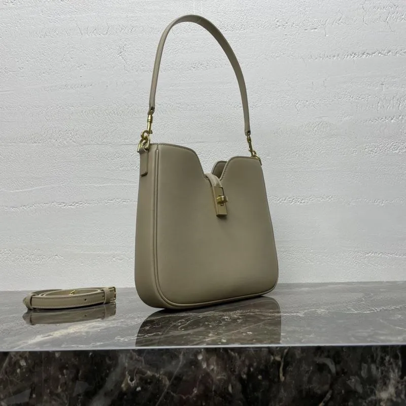 Alternative view of Celine Beige Top Handle Hobo Bag with Strap