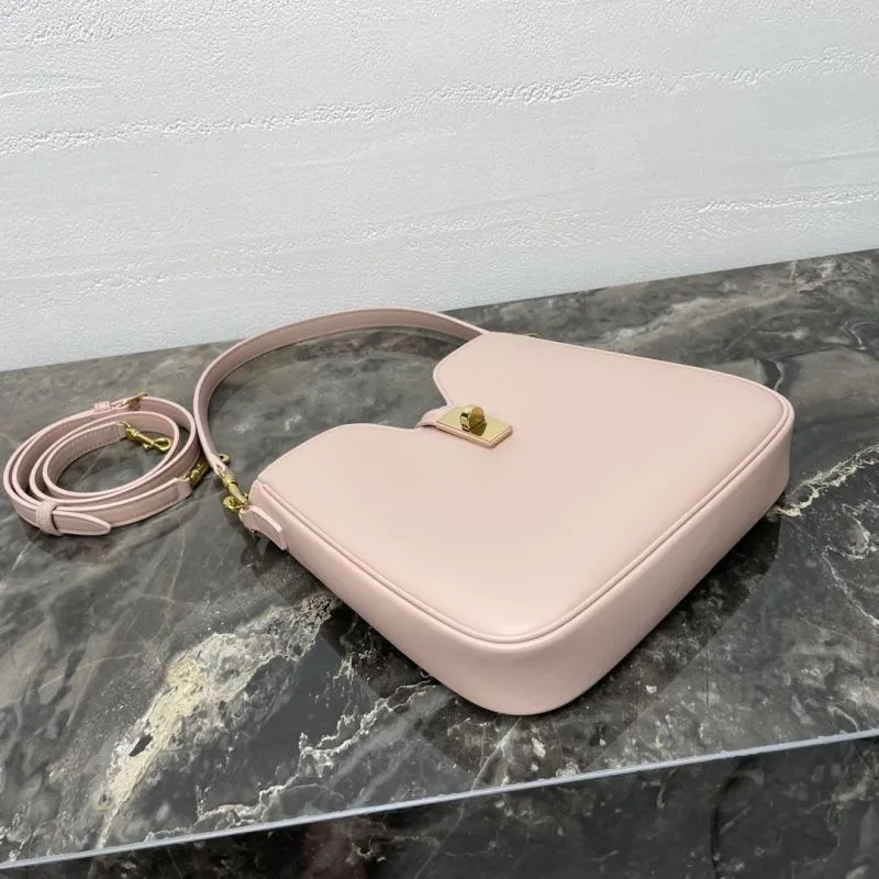 Celine Light Pink Top Handle Shoulder Bag - Image 5