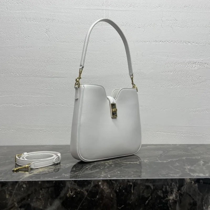 Alternative view of Celine White Top Handle Bag 94