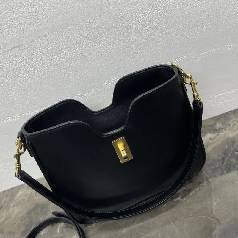 Celine Black Top Handle Bag 103 - Image 7