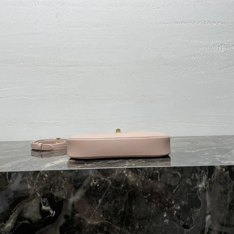 Celine Light Pink Top Handle Shoulder Bag 107 - Image 6