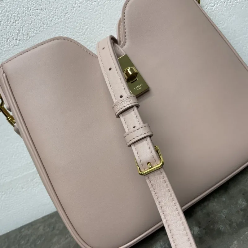 Celine Light Pink Top Handle Shoulder Bag 107 - Image 7