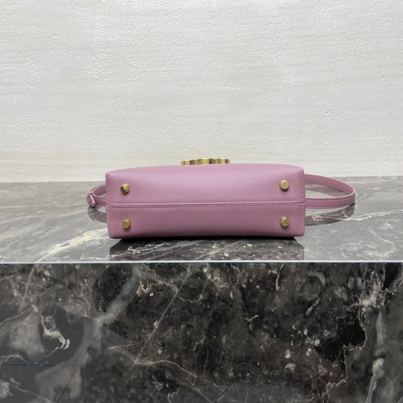 Celine Mauve Top Handle Crossbody Bag 115 - Image 5
