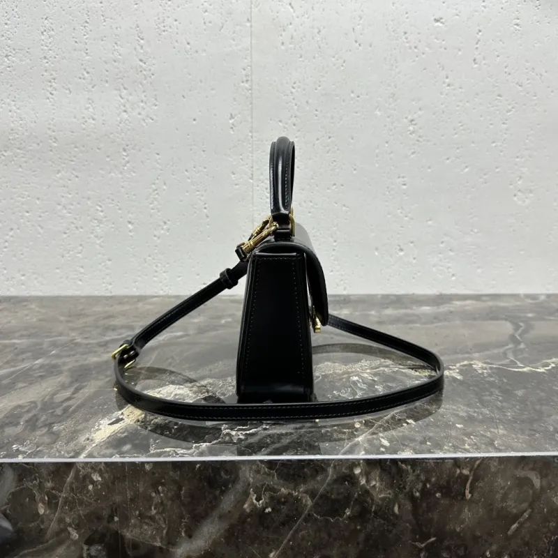 Celine Black Top Handle Crossbody Bag 121 - Image 3