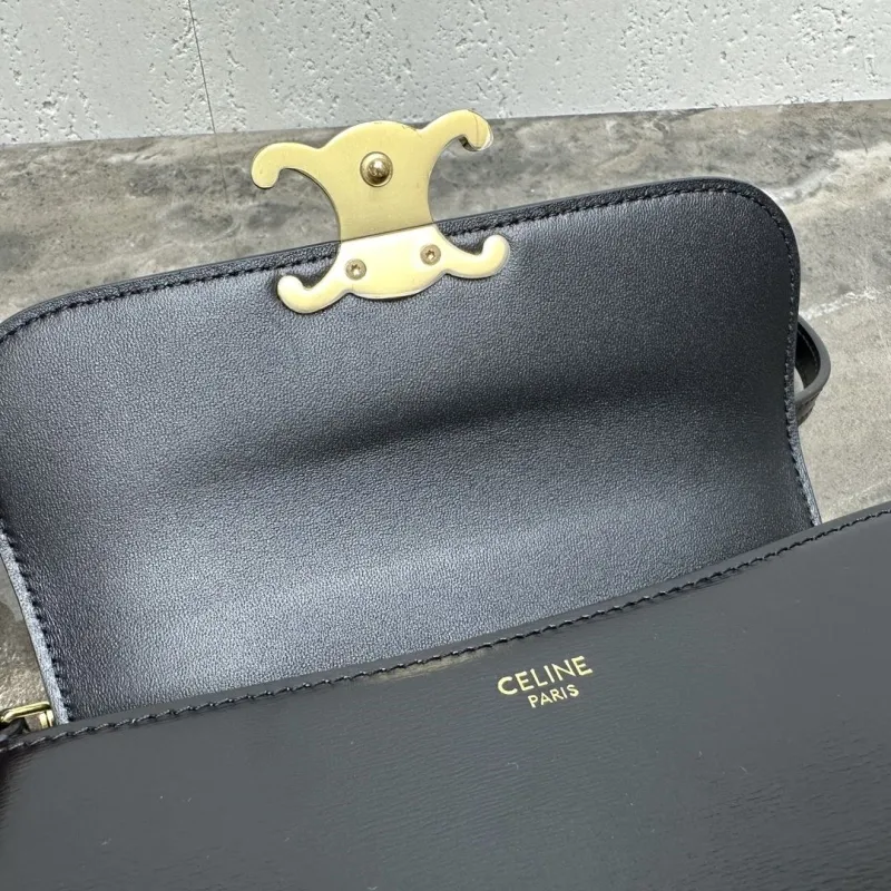 Celine Black Top Handle Crossbody Bag 121 - Image 6