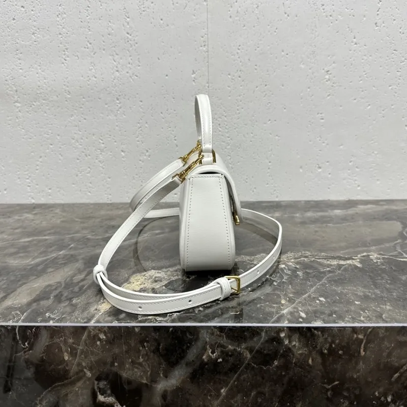 Alternative view of Celine White Top Handle Crossbody Bag 122