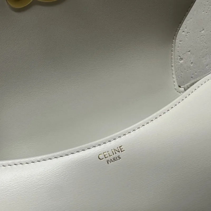 Celine White Top Handle Crossbody Bag 122 - Image 7