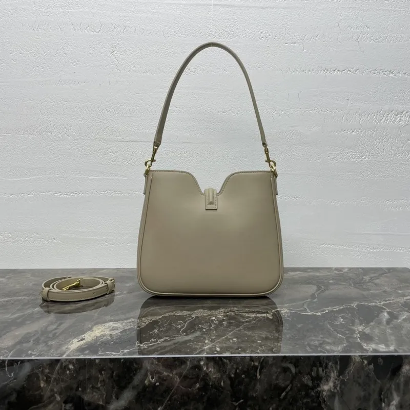 Celine Beige Top Handle Hobo Bag 127 - Image 4